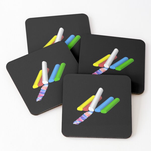 Item preview, Colored Chalks Glitch designed and sold by Michael Schmidt.
