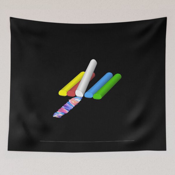 Item preview, Colored Chalks Glitch designed and sold by Michael Schmidt.