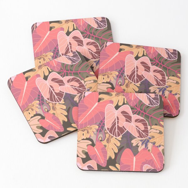Item preview, Tropical Exotic Garden - Warm Autumn Palette designed and sold by Sketchbook Designs.