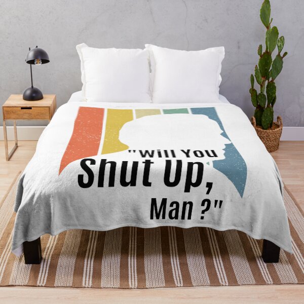Item preview, Will You Shut Up, Man? Retro Colors designed and sold by DawnGCo.
