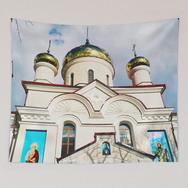 Item preview, Orthodox church with shining domes  designed and sold by helenkaiy.