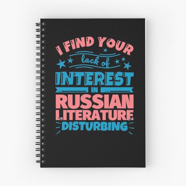 Item preview, I find your lack of interest in Russian literature disturbing! designed and sold by fabianb.