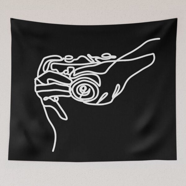 Item preview, Camera line art designed and sold by One Line Aesthetics ♡.