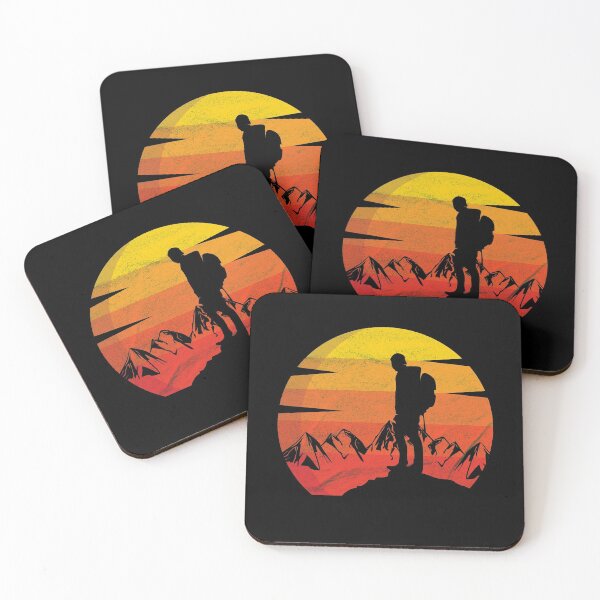 Item preview, Hiking Mountain Silhouette designed and sold by Basti09.