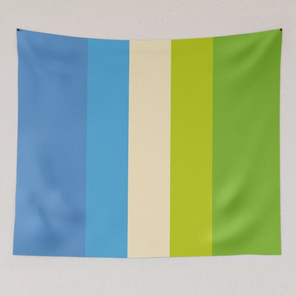 Item preview, bands blue green - bright designed and sold by artistgaf.