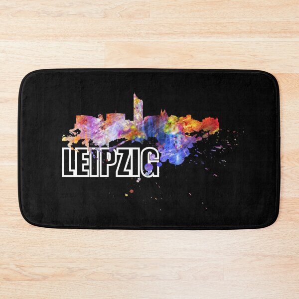 Item preview, Leipzig Saxony trade fair city Germany skyline designed and sold by DerNerd.
