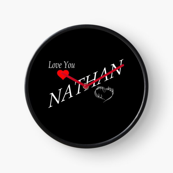 Love You Nathan - Irish Country Music Clock