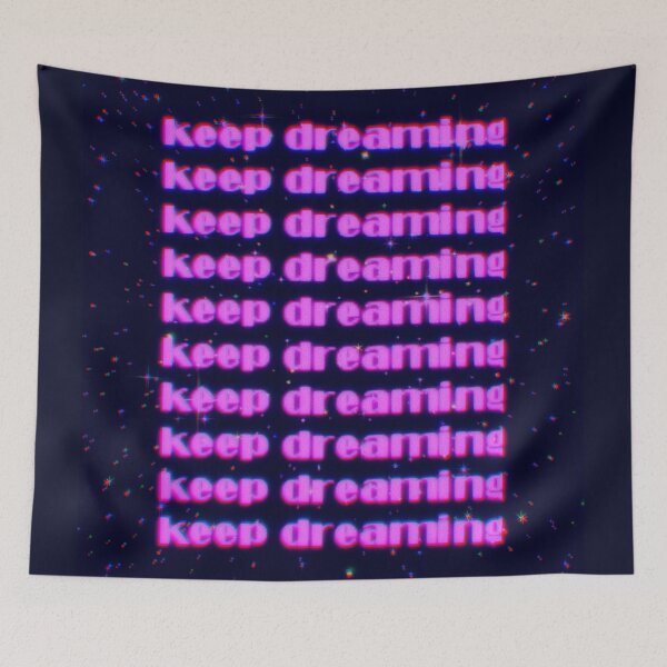 Item preview, keep dreaming- magical glitter aesthetic designed and sold by WanderAesthetic.