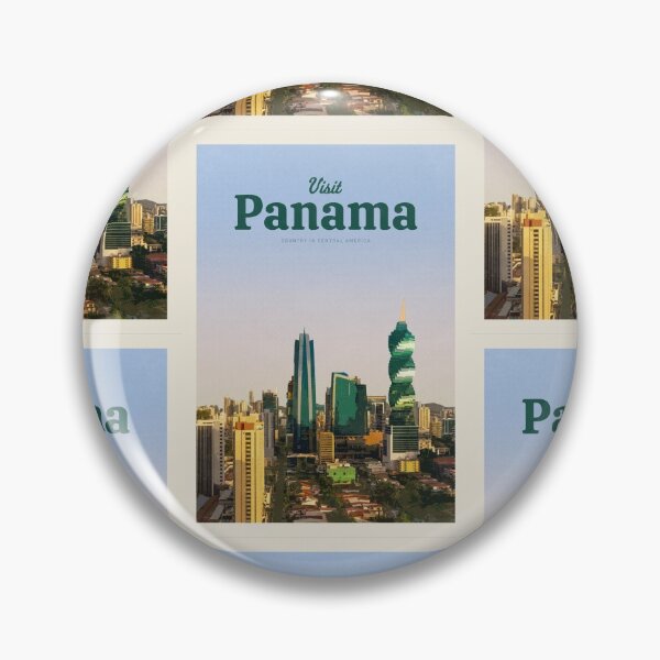 Item preview, Visit Panama   designed and sold by Mercury Club.