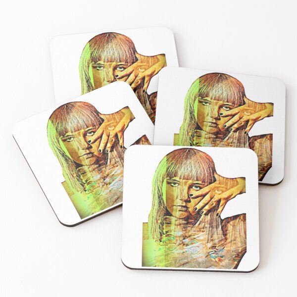 Item preview, Black Nail Girl with Bangs (artsy) designed and sold by HamiltonmagicTs.