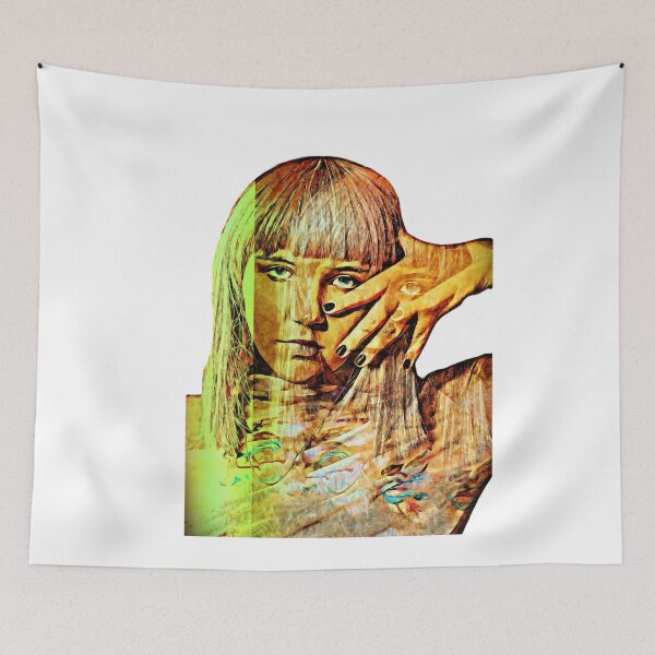 Item preview, Black Nail Girl with Bangs (artsy) designed and sold by HamiltonmagicTs.