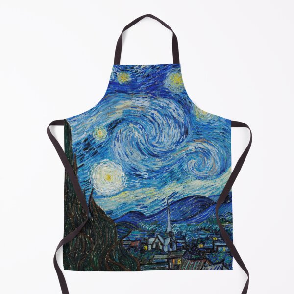 Starry night by Van Gogh Apron
