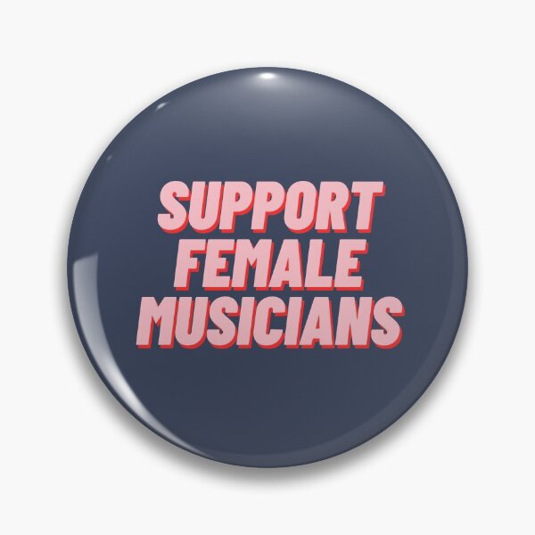 Item preview, Support Female Musicians designed and sold by polishalpaca.