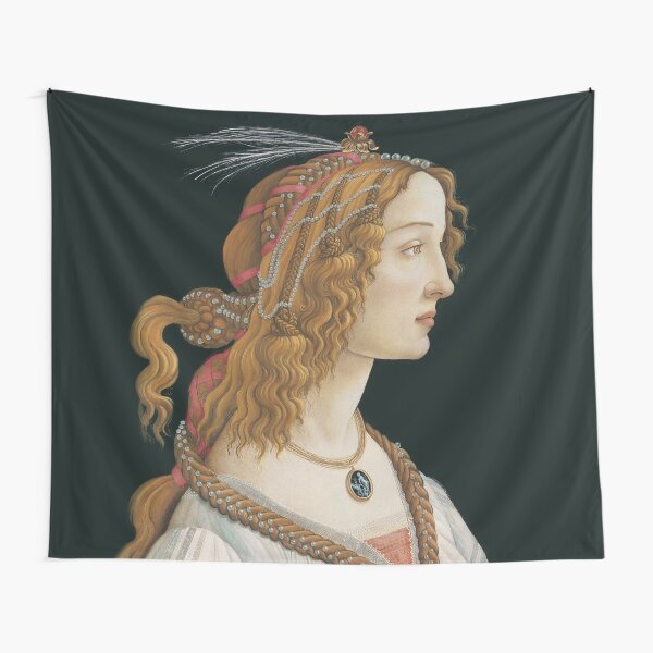 Sandro Botticelli - Portrait of a Young Woman Tapestry