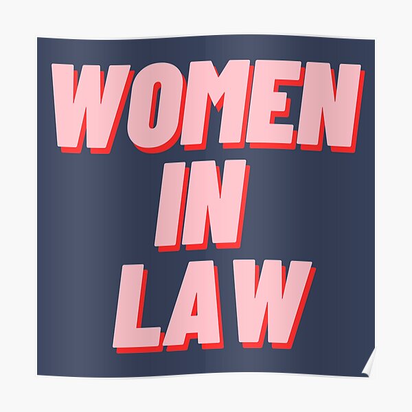 Women In Law Poster
