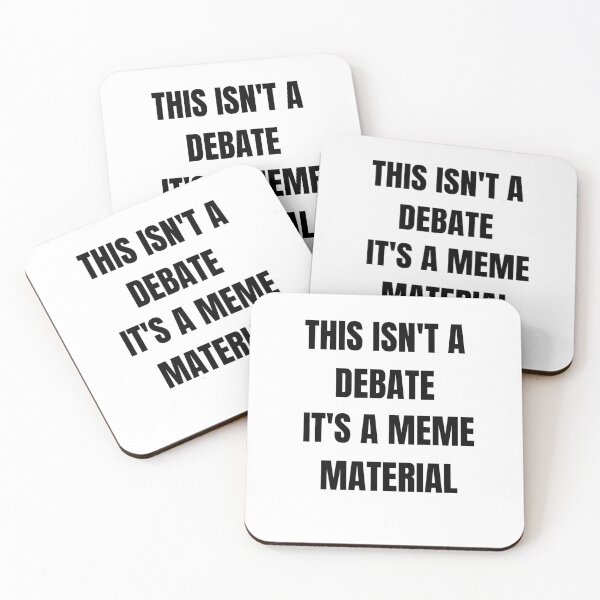 Item preview, This isn't debate this is meme material Biden vs Trump debate 2020 designed and sold by Dear-Ashlin.