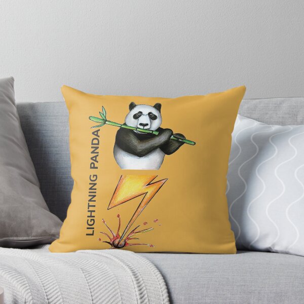 Artikelvorschau, LIGHTNING PANDA by FrankenDuo mustard orange entworfen und verkauft von FrankenDuo.