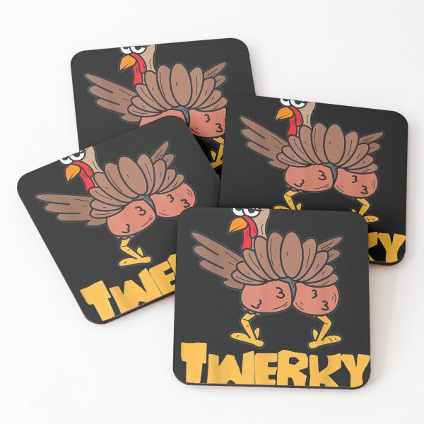 Item preview, Twerky Thanksgiving Funny Twerking Turkey Dance  designed and sold by tichtodhe.