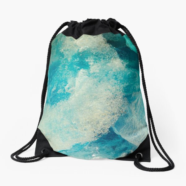 Polar Illusion Drawstring Bag