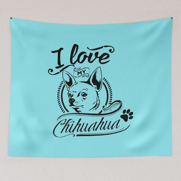 Artikelvorschau, Ich liebe meine Chihuahua Hundeliebhaber entworfen und verkauft von themaskgod.