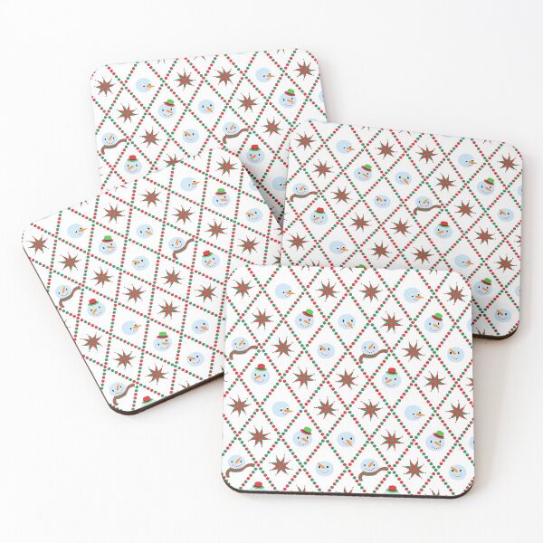 Item preview, Snowmen Winter Christmas Holiday Design - Geometric  designed and sold by MrRoccoBlue.