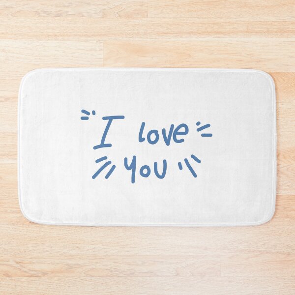 Item preview, BLUE I love you designed and sold by Alessandra Diacos.