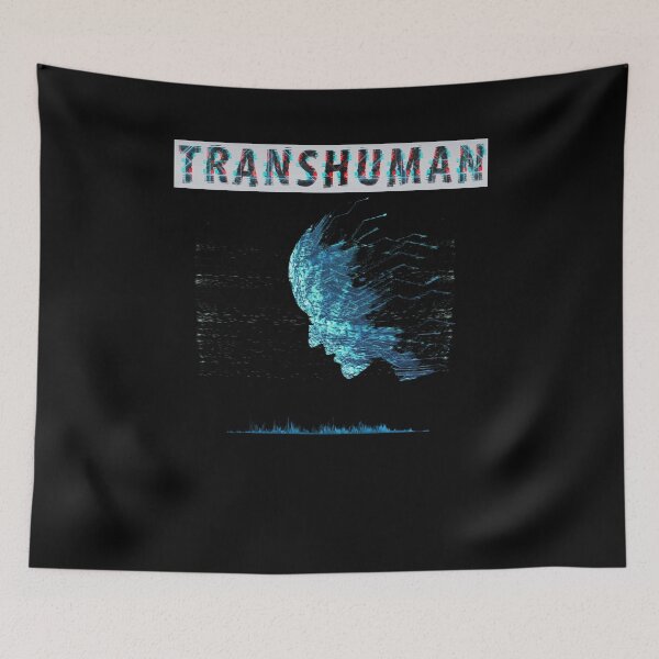 Item preview, Transhuman Aesthetic Vaporwave Otaku Retro Kawaii Meme designed and sold by Basti09.