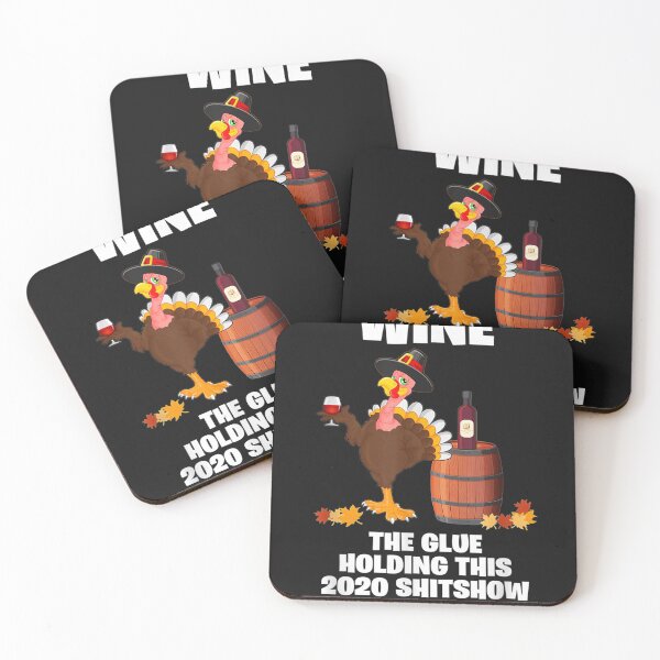 Item preview, Wine The Glue Holding This 2020 shirtshow Together designed and sold by tichtodhe.