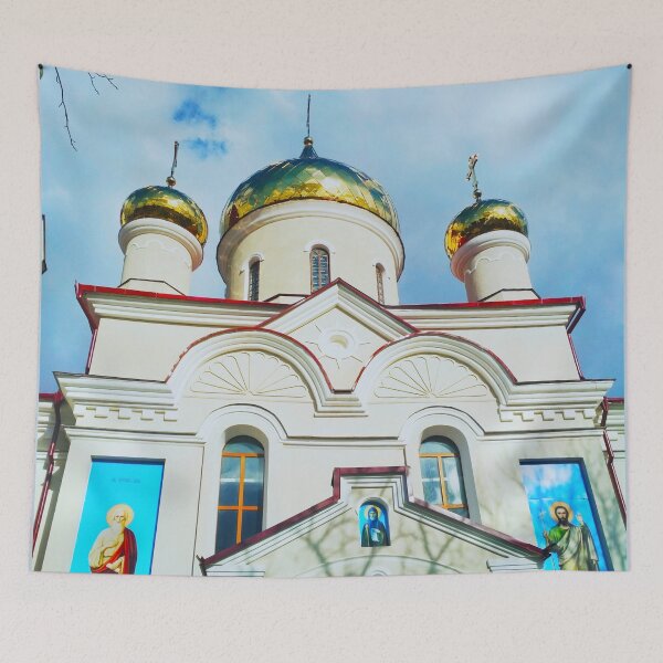 Item preview, Orthodox church with shining domes  designed and sold by helenkaiy.