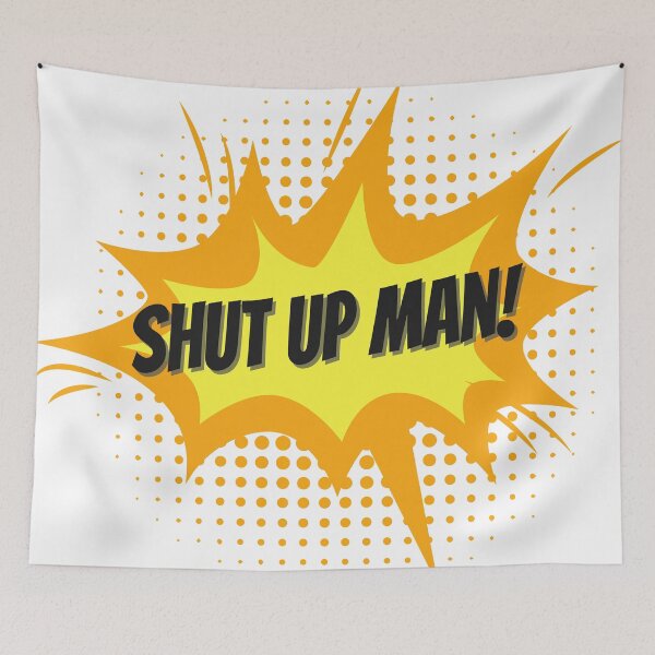 Item preview, Shut up Man! Trump Biden US Presidential Debate 2020 designed and sold by justkidding-co.