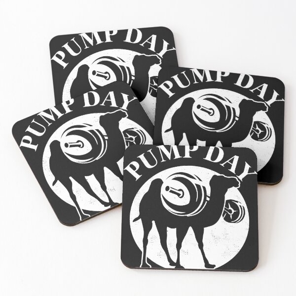 Item preview, Workout Pump Day Camel Gift design For Weight Lifters print designed and sold by Lisbob.