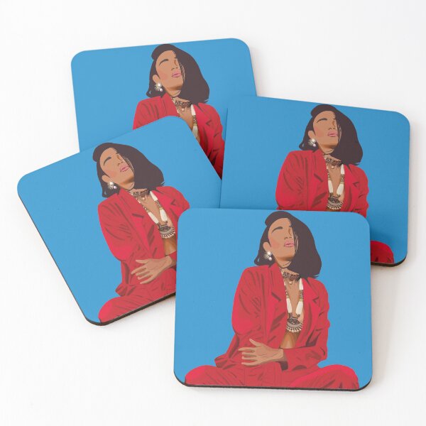Artikelvorschau, Desi Queen in Rot entworfen und verkauft von ShreyIllustrate.