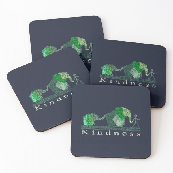 Item preview, Kindness Human and Elephant designed and sold by AmfiqreShop.