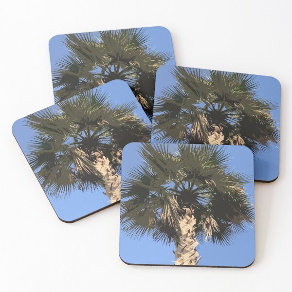 Item preview, Palm Trees at the Gulf Beach Marina in Kuwait designed and sold by ShopieHome.