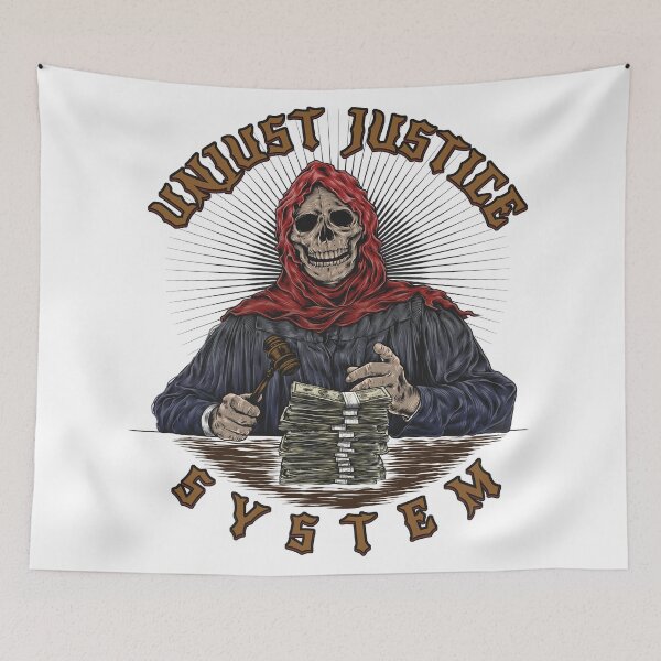 Item preview, Judge Grim Reaper: Unjust Justice System designed and sold by SayWhatJAY.