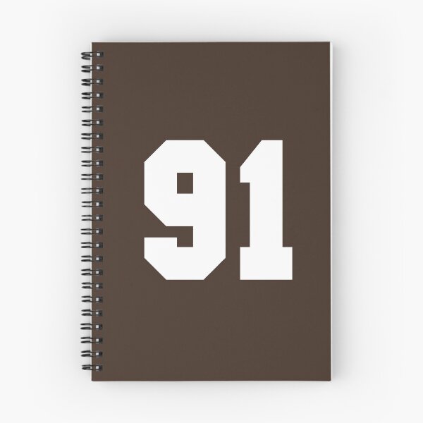 Item preview, 91 Number Cleveland Sports Ninety-One Brown Jersey designed and sold by HelloFromAja.