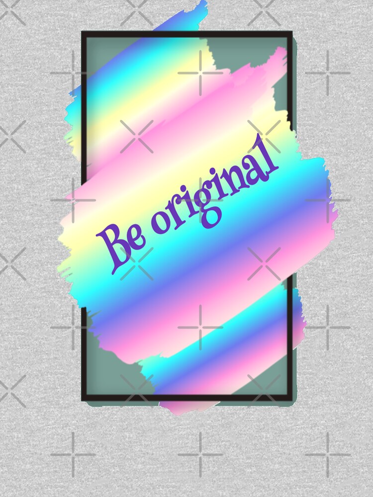 "Be Original On Pastel Color Palettes" Tshirt for Sale by zoe316 Redbubble zoe316 tshirts