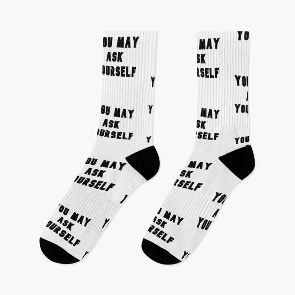 Item preview, You May Ask Yourself designed and sold by Pea Fitness.
