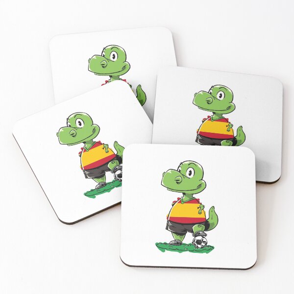 Item preview, Soccer Dinosaur - Spain - Spanish designed and sold by iHeartDinosaurs.