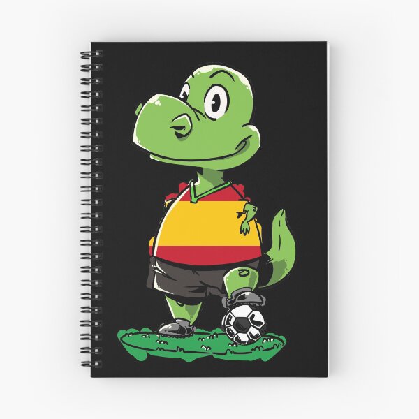 Item preview, Soccer Dinosaur - Spain - Spanish designed and sold by iHeartDinosaurs.