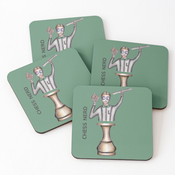 Artikelvorschau, CHESS NERD by FrankenDuo slate green entworfen und verkauft von FrankenDuo.