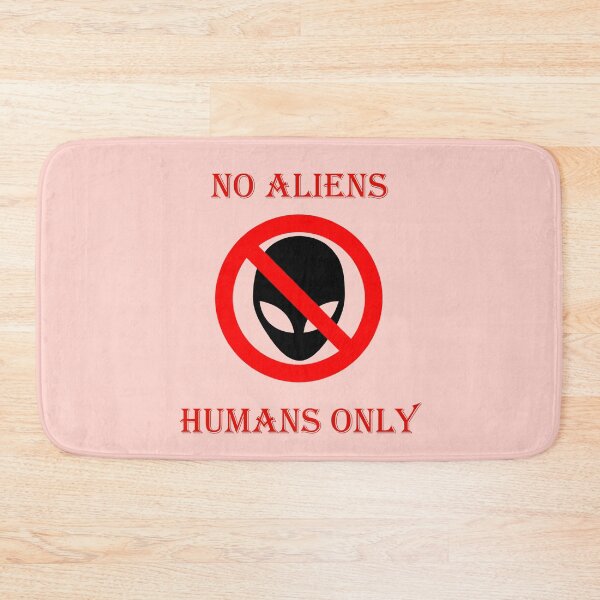 Item preview, No aliens, humans only designed and sold by helenkaiy.
