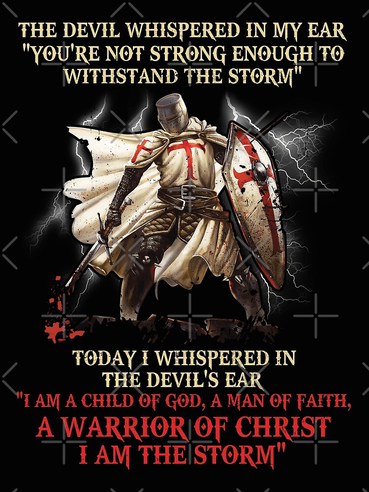 Knights Templar Christian Religious Warrior Oath' Men's Premium
