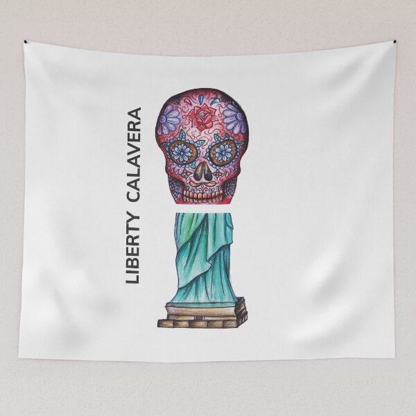 Aperçu de l'œuvre LIBERTY CALAVERA by FrankenDuo créée et vendue par FrankenDuo.