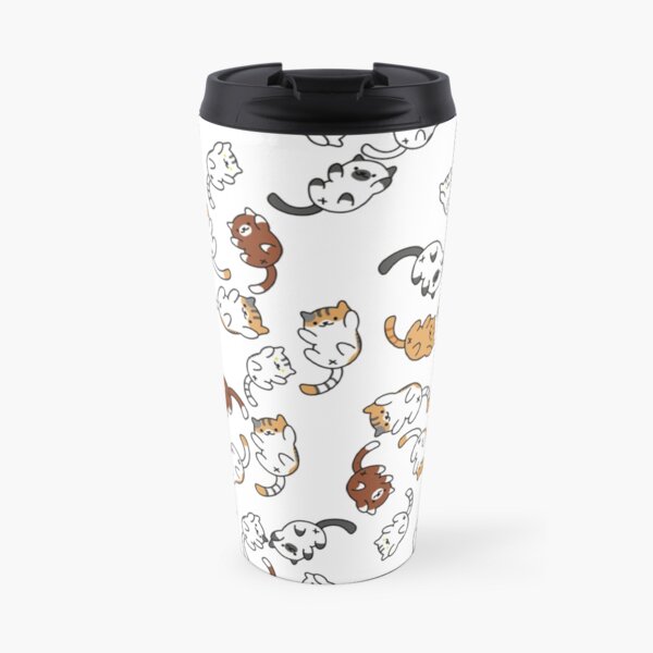 neko atsume cat party!! Travel Mug