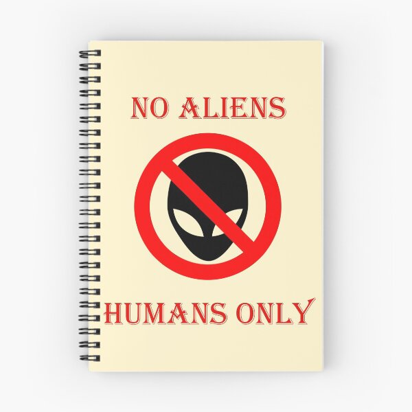Item preview, No aliens, humans only designed and sold by helenkaiy.