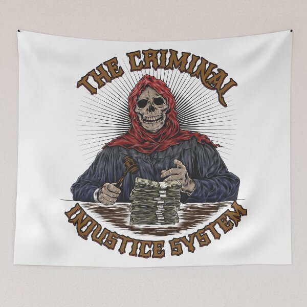 Item preview, Judge Grim Reaper: The Criminal Injustice System  designed and sold by SayWhatJAY.