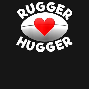 Rugger Hugger Rugby Lover Heart And Ball | Magnet