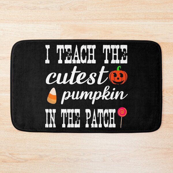 Item preview, good quotes about halloween 2020 I Teach the Cutest Pumpkins, Cute Fall Teacher gift, gift from teacher to students for halloween 2020 designed and sold by khalidelk.