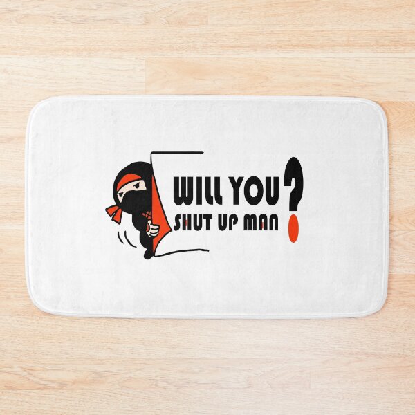 Item preview, Will You Shut Up Man? 4 ninja Debate Quote Classic T-Shirt designed and sold by diab diab.